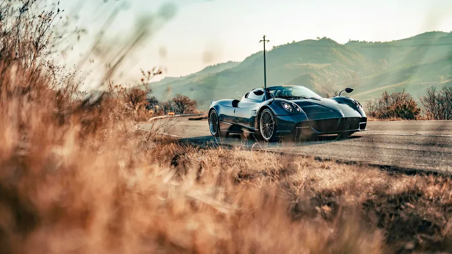 The Pagani Huayra Roadster