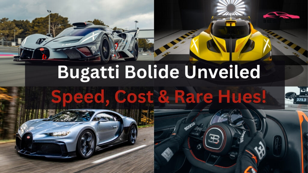 Bugatti Bolide Unveiled Speed, Cost & Rare Hues!