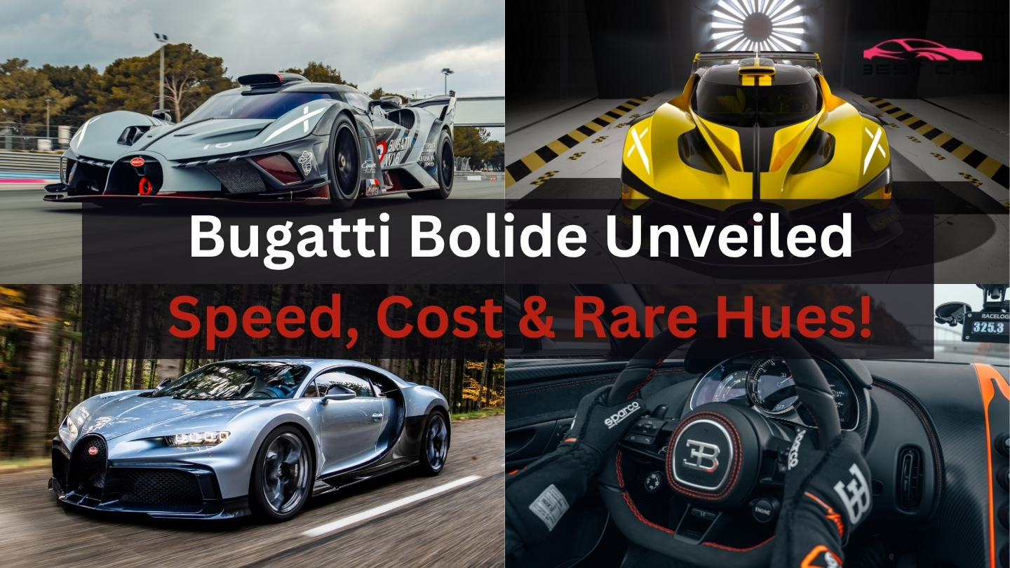 Bugatti Bolide Unveiled Speed, Cost & Rare Hues!