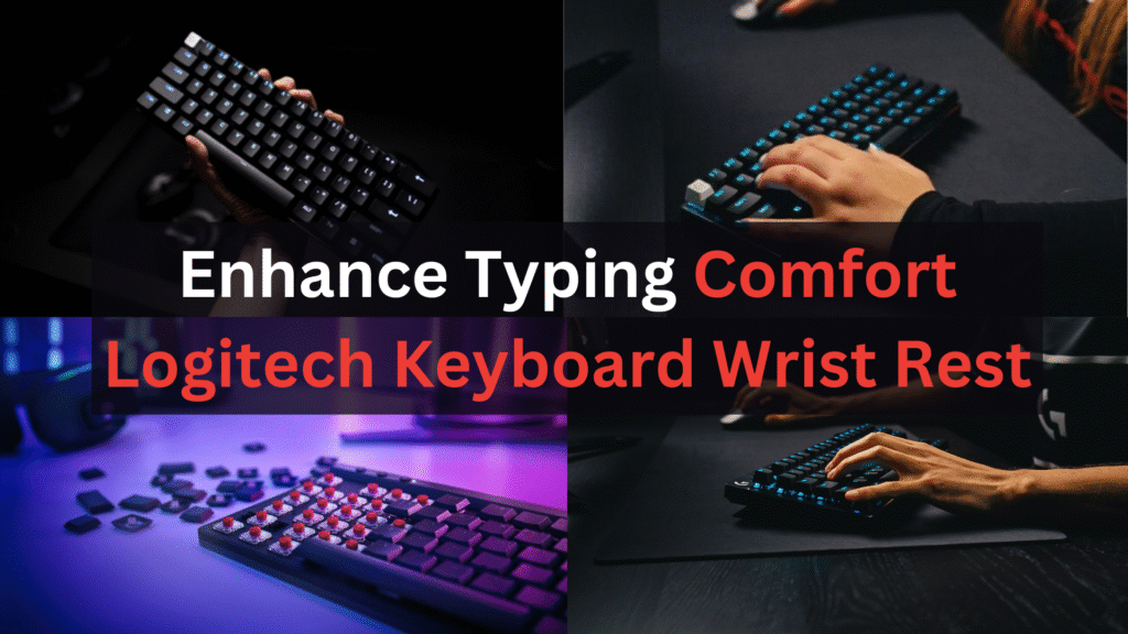 Enhance Typing Comfort: Logitech Keyboard Wrist Rest