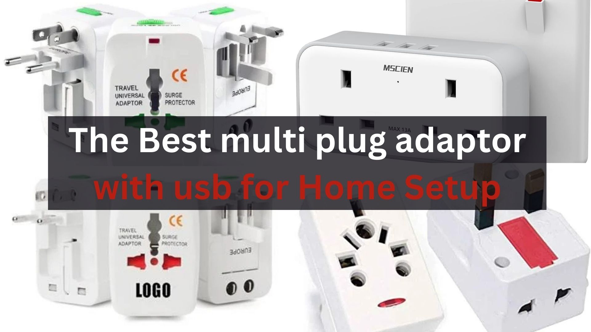 The Best multi plug adaptor with usb for Home Office Setup